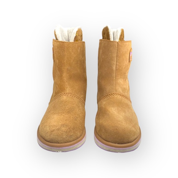 Sorel ✪ Rylee Star Waterproof Suede Fleece Lined Boot ✪ Elk Tan ✪ 37 EU 6.5M 7M - Picture 6 of 16